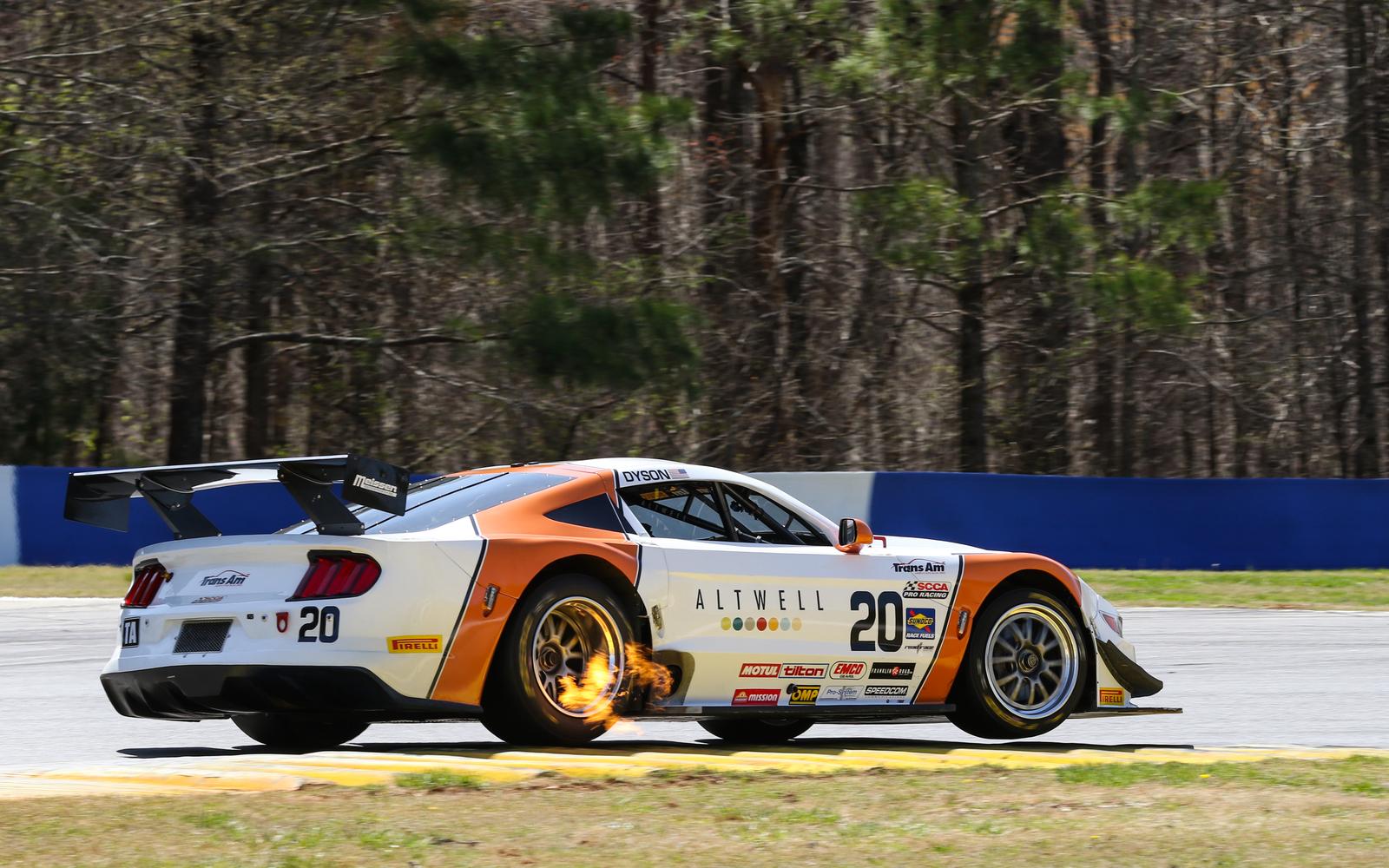 Chris Dyson Looks to California Races to Extend Trans Am Series Point Lead
